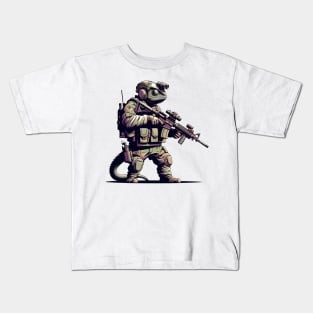 Tactical Cameleon Mastery Tee: Where Style Meets Stealth Kids T-Shirt